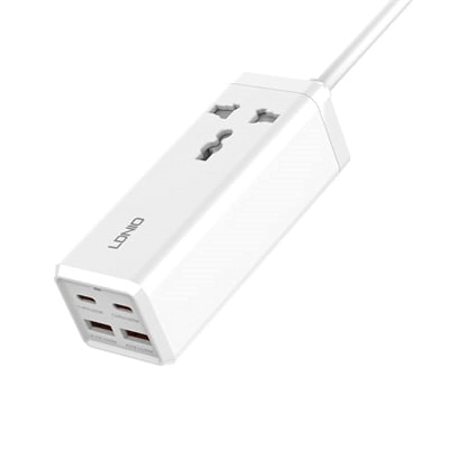 LDNIO 65W PD Adapter Multifunctional Power Strip SC1418 (6 Months Warranty)