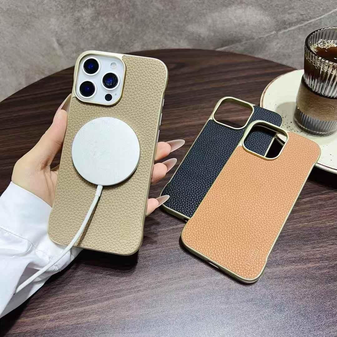 Real Leather / Wood Magsafe Case