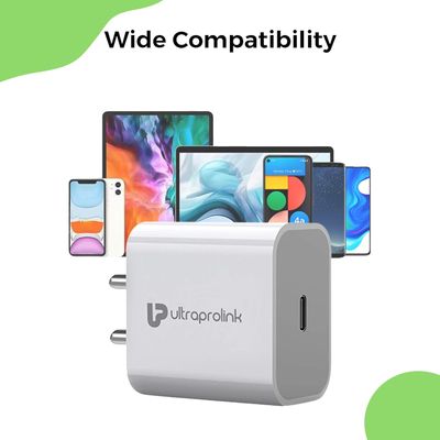 Ultraprolink 20W Type-C Adapter (6 Months Warranty)