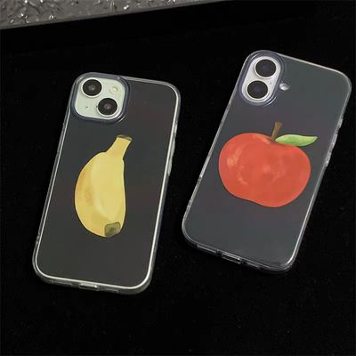 Abstract Print Case (Apple / Banana / Orange)