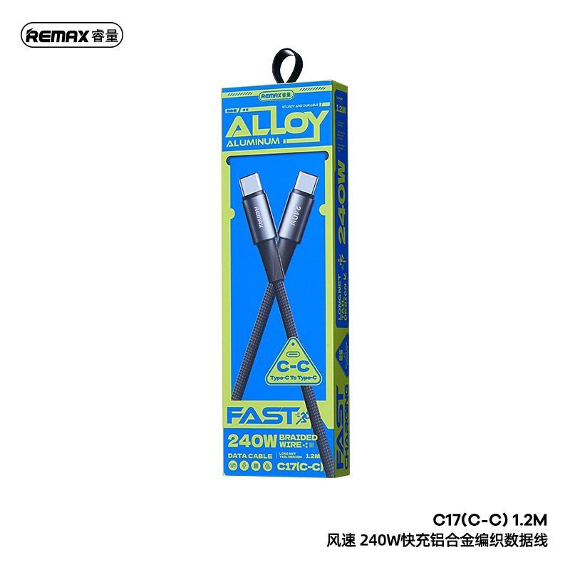 Remax Velocity Alloy Braided Cable 1.2 Mtr (6 Months Warranty)