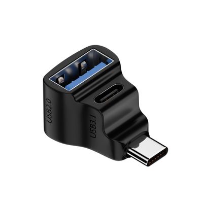 90° Angle Type C 1 in 2 Adapter