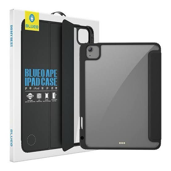 Blueo Ape iPad Case, Colour: Black, iPhone Model: 11&quot; Air 2024  / 11&quot; Pro (1/2/3/4) / 10.9&quot; Air (4/5)