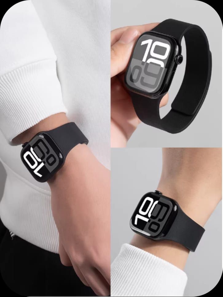 Textured Magnetic Band