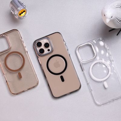 Idoc Hard Transparent PC Magsafe-  Metal Key (Anti Yellow)