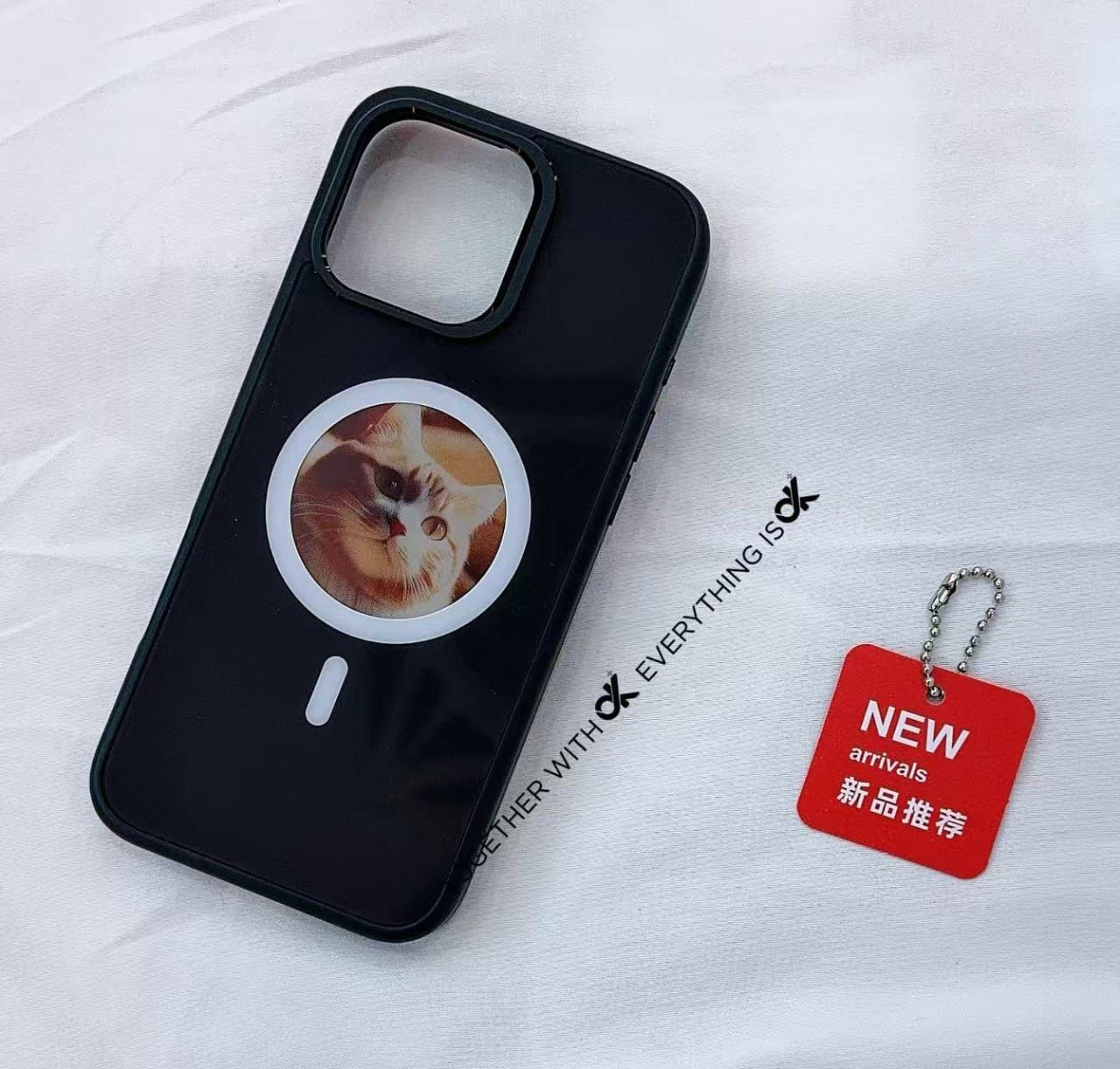 E Ink Display Visual Case with Magsafe, Colour: Black, iPhone Model: 16 ProMax