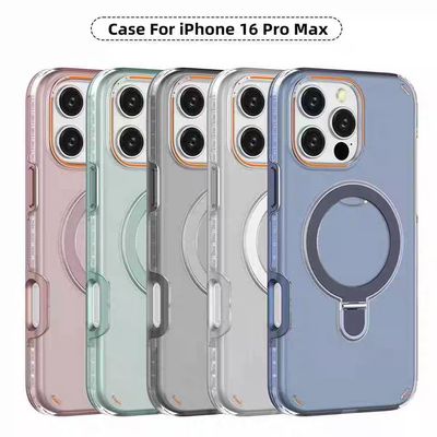 Two Layer Stand Frosted Case