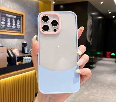 Transparent Candy Color Case 14 ProMax