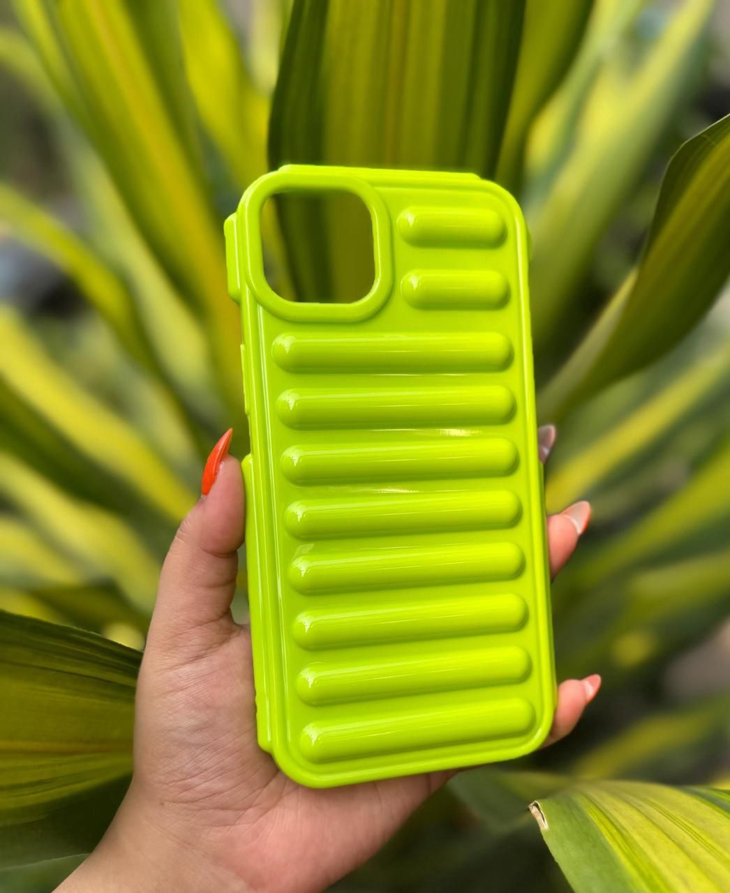 Capsule Silicon Case 13 Pro, Colour: Green, iPhone Model: 13 Pro
