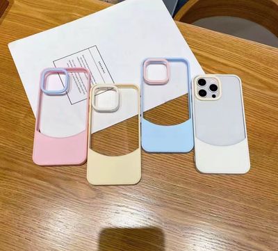 Transparent Candy Color Case 16 Pro