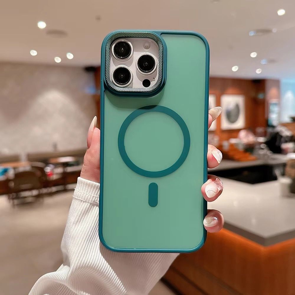 SASSA Matte Magsafe Case 14 Pro, Colour: Dark Green, iPhone Model: 14 Pro