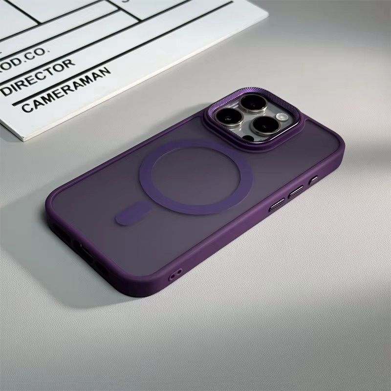SASSA Matte Magsafe Case 15, Colour: Deep Purple, iPhone Model: 15