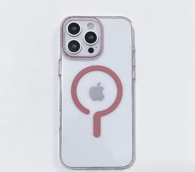 Q Magsafe Transparent Case Anti- Yellow 16 Plus