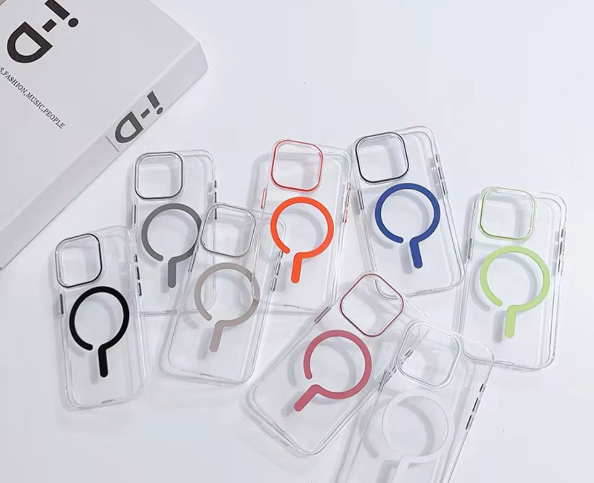 Q Magsafe Transparent Case Anti- Yellow 16 Plus