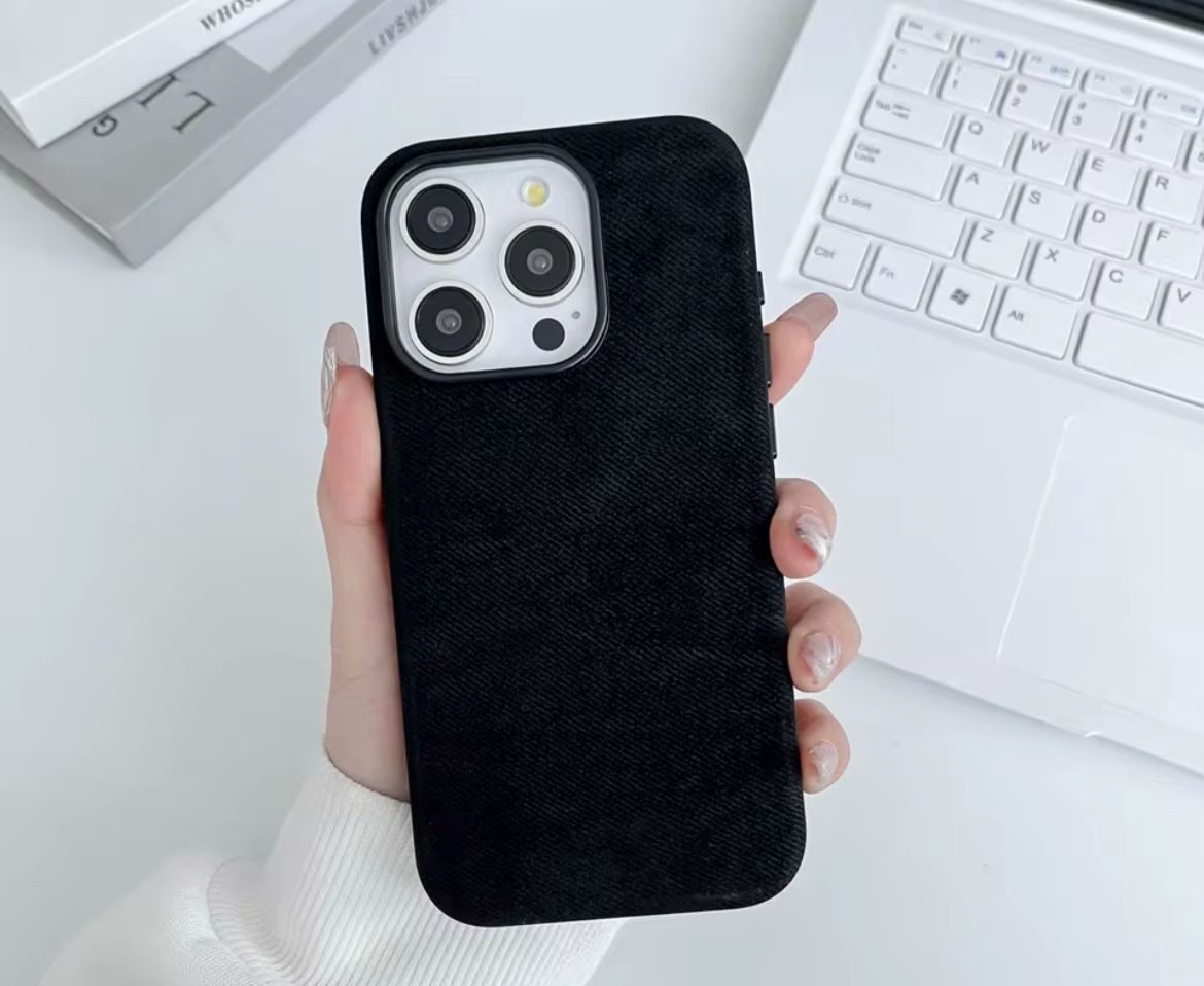 Fabric Case 14 ProMax, Colour: Black, iPhone Model: 14 ProMax