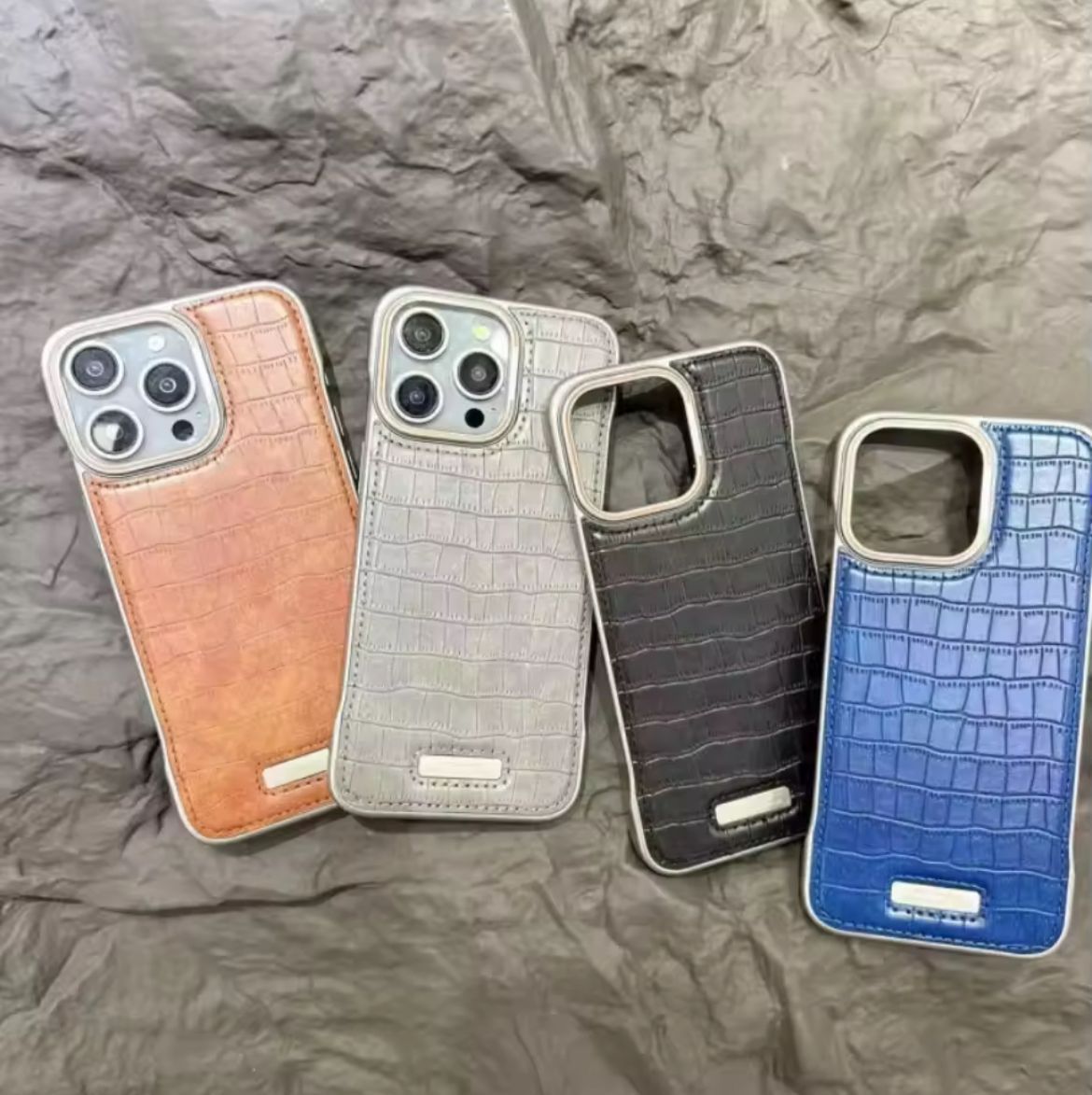 Frame PU Leather Magsafe Case 16