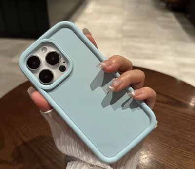 Macaron Color Liquid Silicon Case 14 ProMax