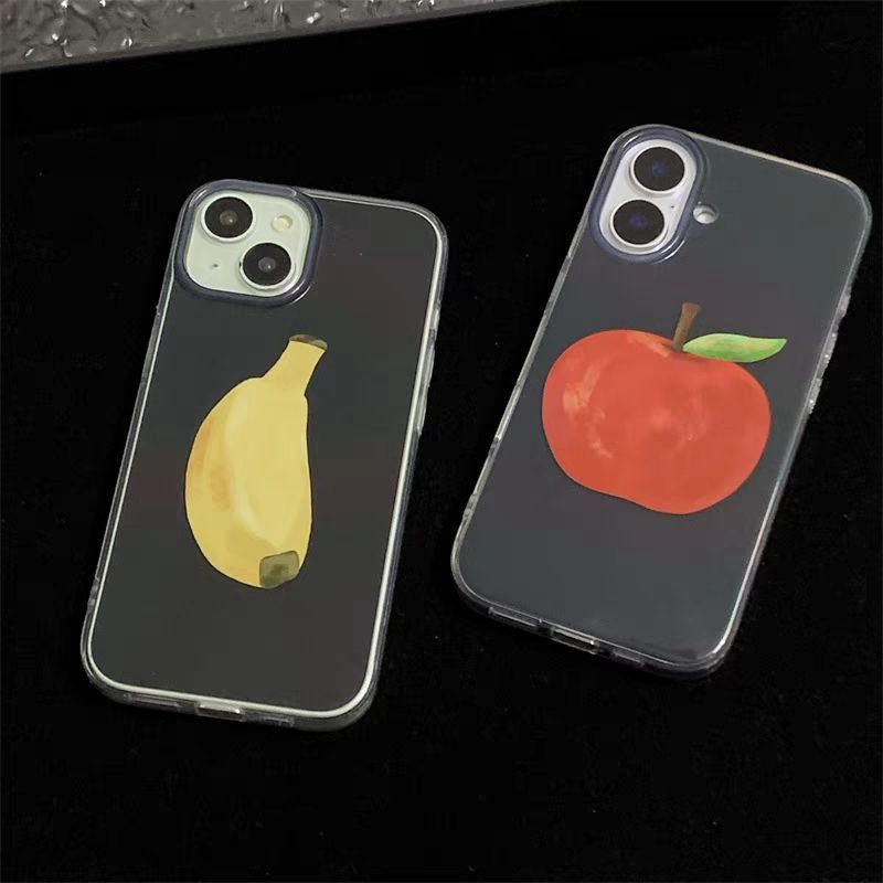 Abstract Print Case (Apple / Banana / Orange) 15