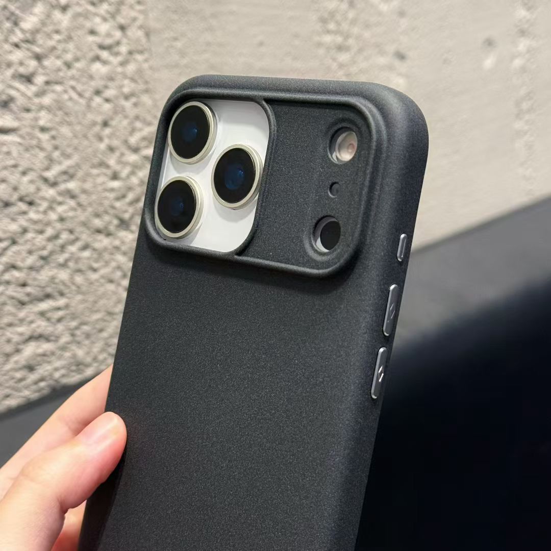 Rucks &amp; Sand Finish Case, Colour: Black, iPhone Model: 17 ProMax