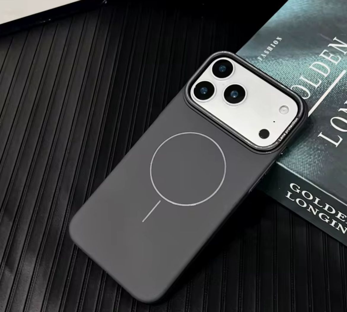 Fine Coil Magsafe PC Case, Colour: Black, iPhone Model: Air