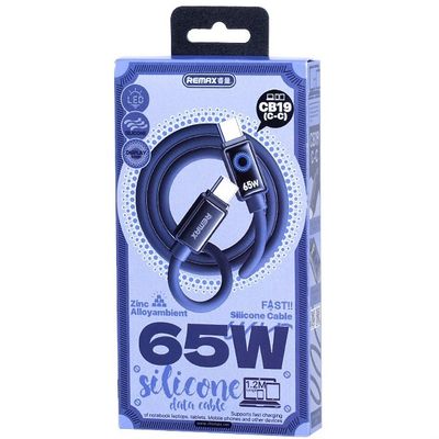 Remax CB19 C to C Cable with Alloyambient Light (6 Months Warranty)