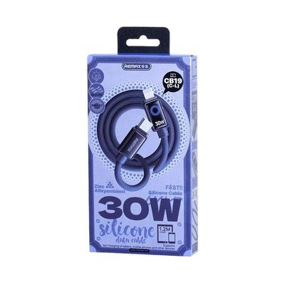 Remax CB19 C to L Cable with Alloyambient Light (6 Months Warranty)