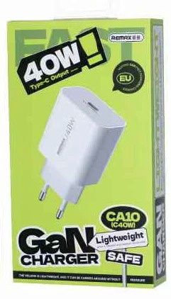 Remax CA10 40W GaN Charger (1 Year Warranty)