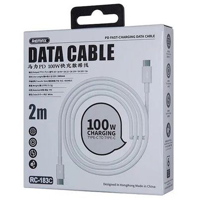 Remax RC 183c 2M C to C Cable (6 Months Warranty)