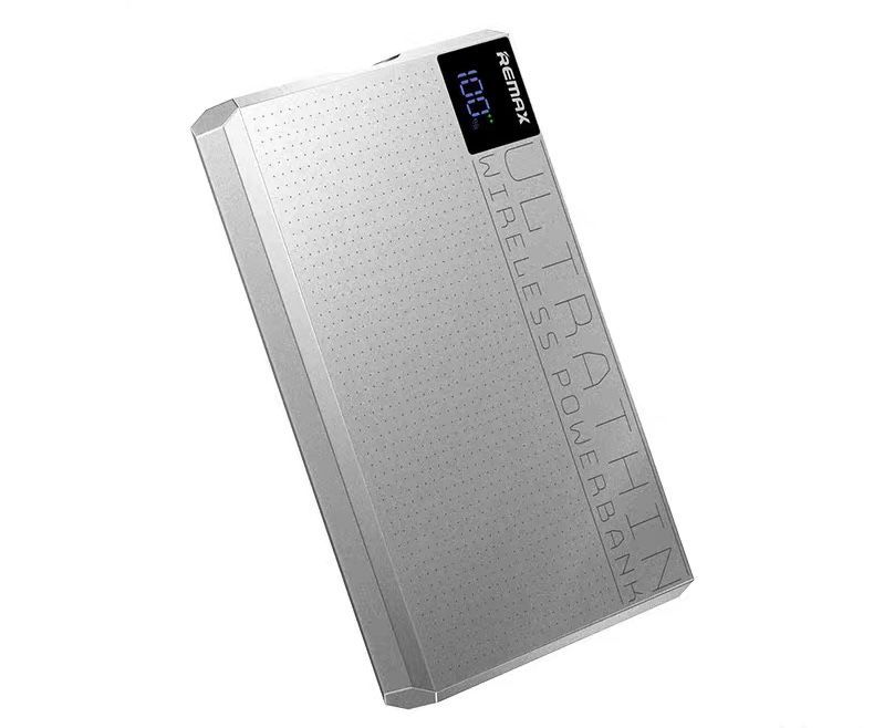 Remax Ultrathin MP-5 5000 mAh Powerbank (6 Month Warranty), Colour: Silver