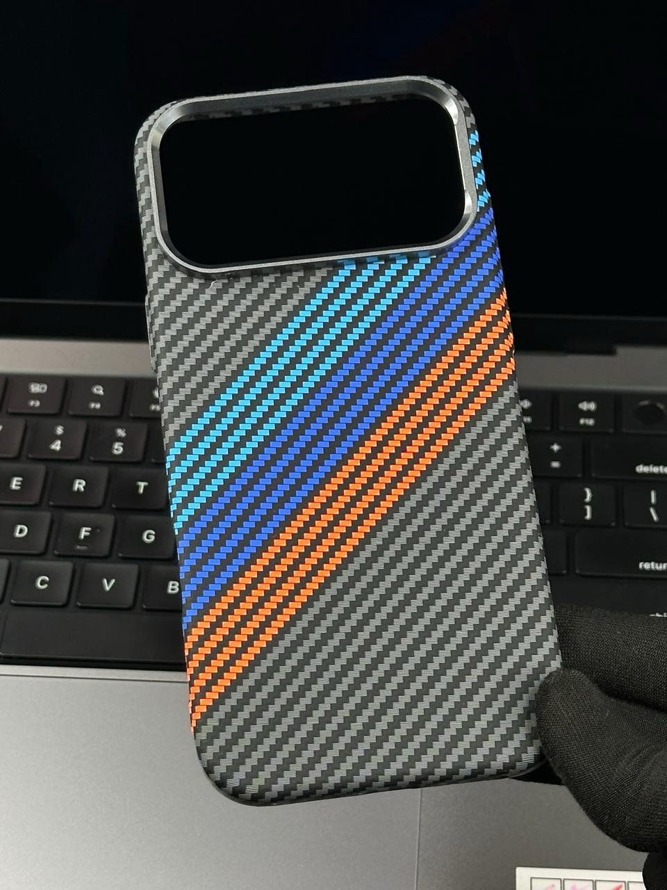 Carbon Fiber PC Magsafe (7 Options), Colour: 1, iPhone Model: 17 ProMax