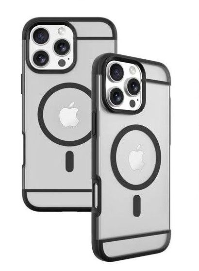 Moulding Magsafe Case, Colour: Black, iPhone Model: 17 ProMax