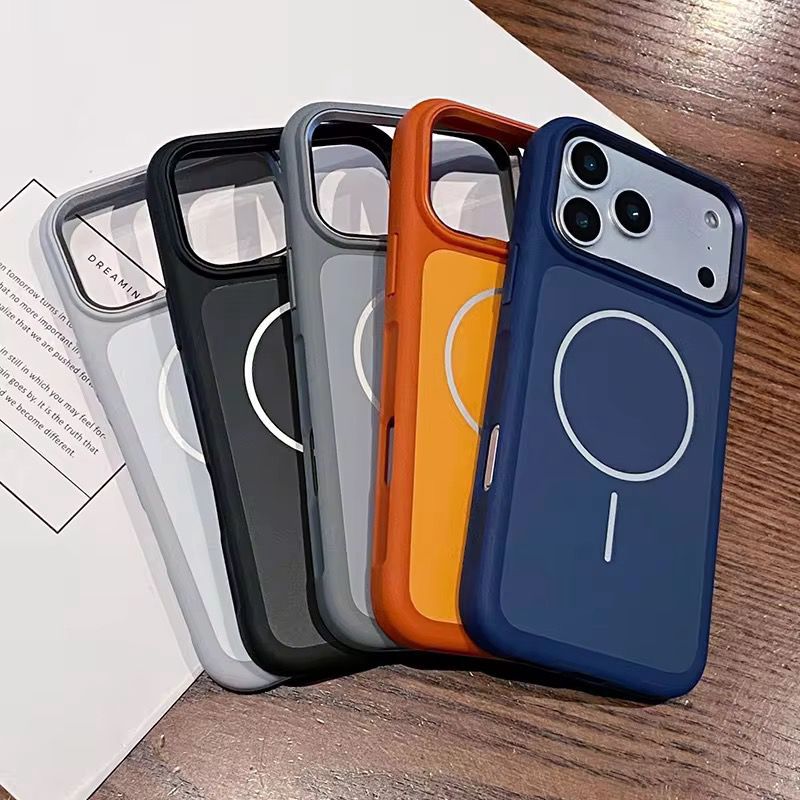 Double Color Matte Magsafe Silicon Case