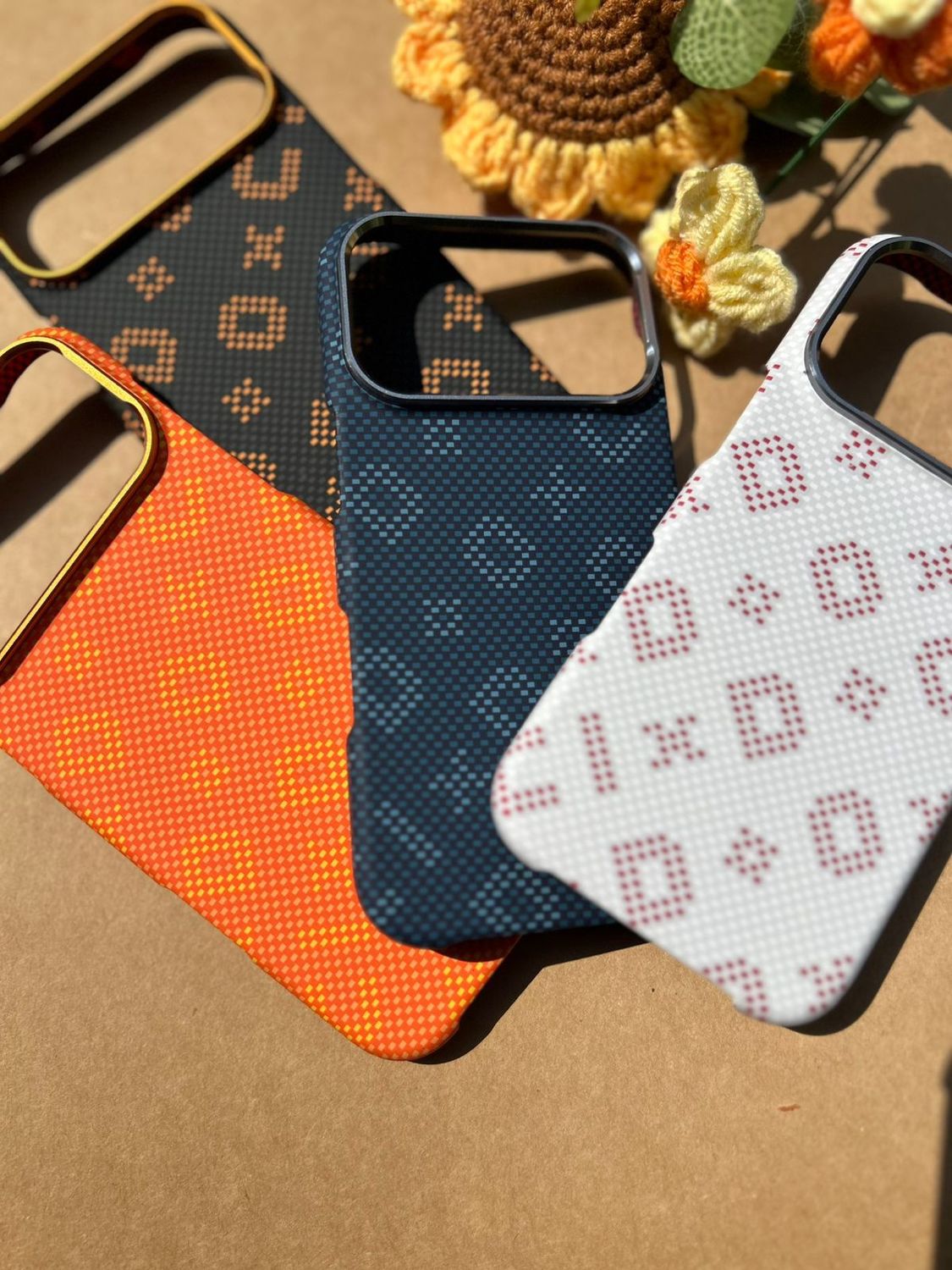 Carbon Fiber Idoc Pattern Magsafe Case