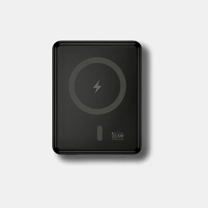D Spacething Bolt Mini 5000mAh Powerbank (1 year Warranty), Colour: Black