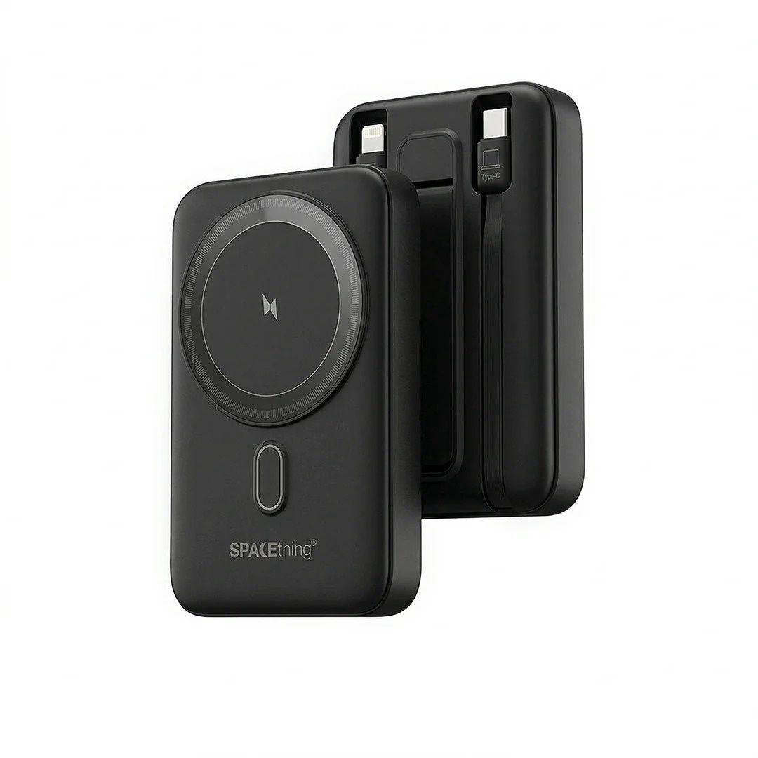 Spacething Vista 10000mAh Powerbank (1 Year Warranty), Colour: Black