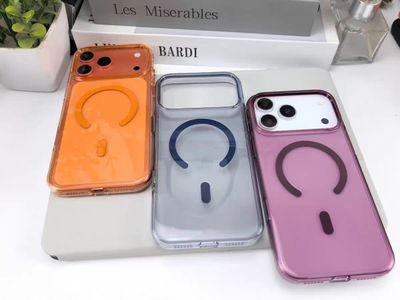 Crystal Clear Magsafe Case with Action Button