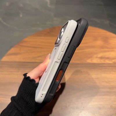 Double Color Matte Magsafe Case