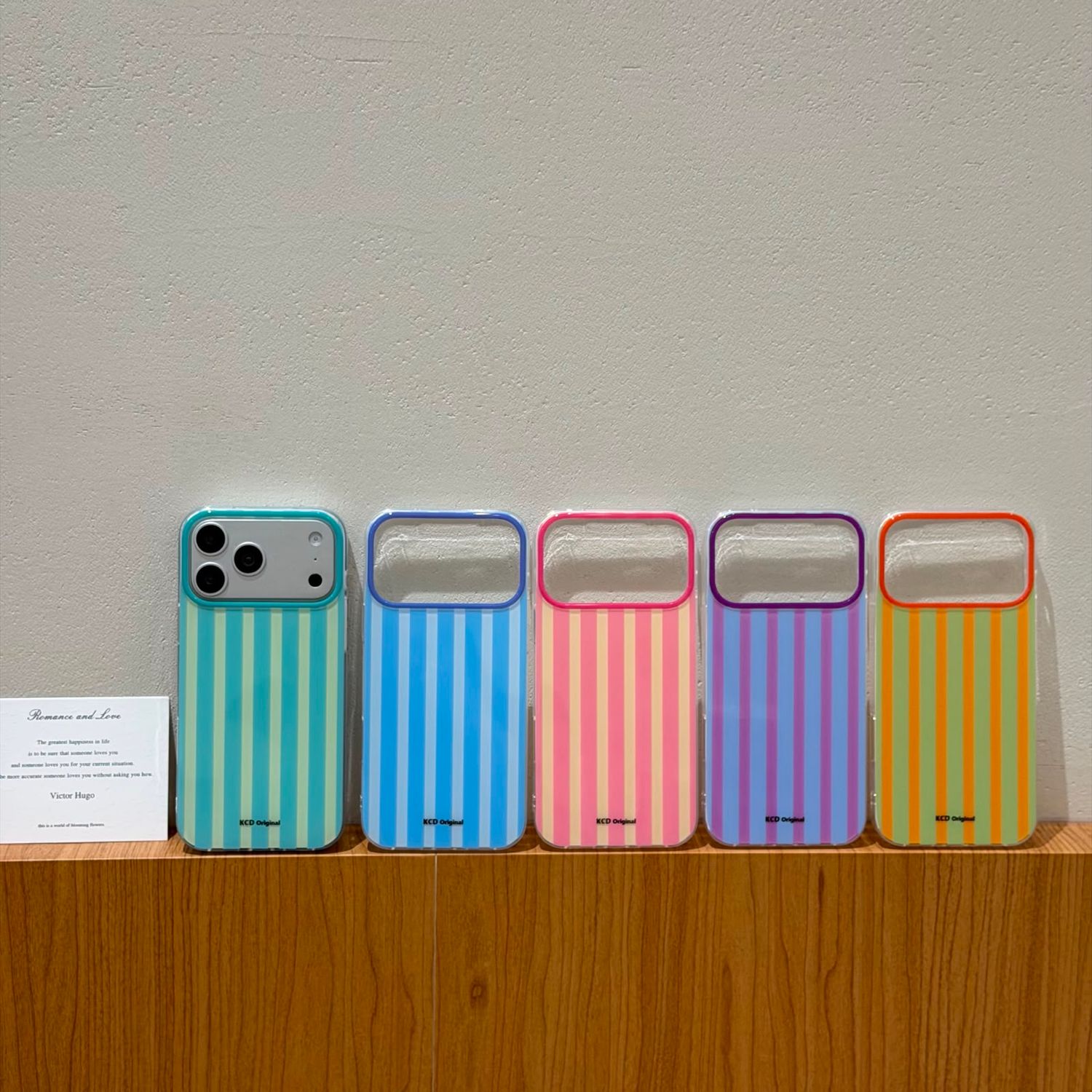 Striped Printed Case