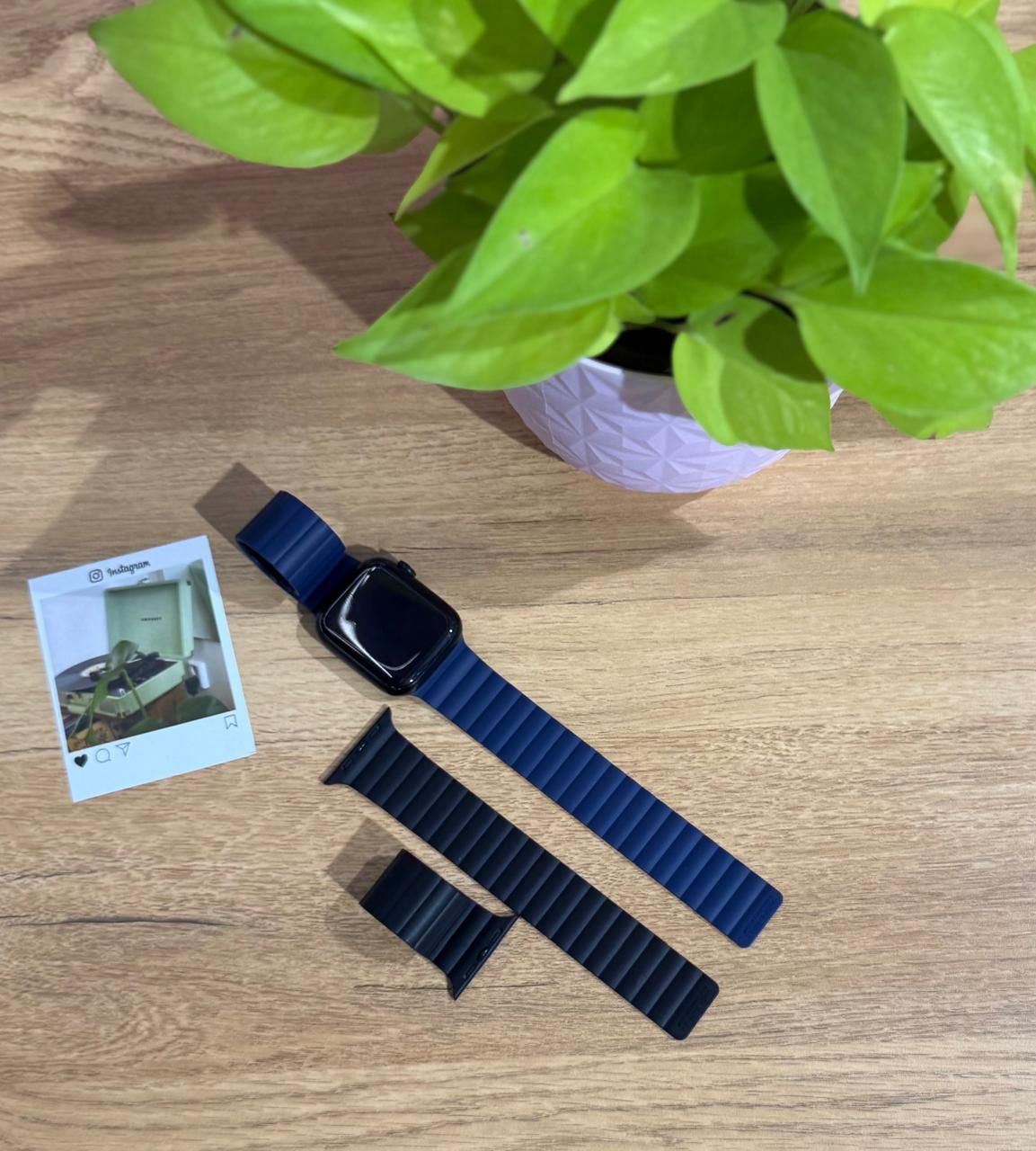 Santa Brabara Silica Gel + Magnet Watch Band