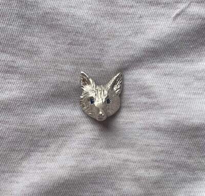 Fox tie pin