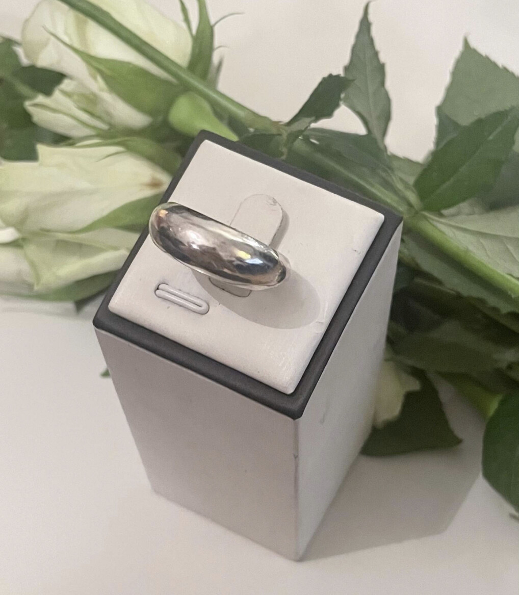 Dome ring - silver