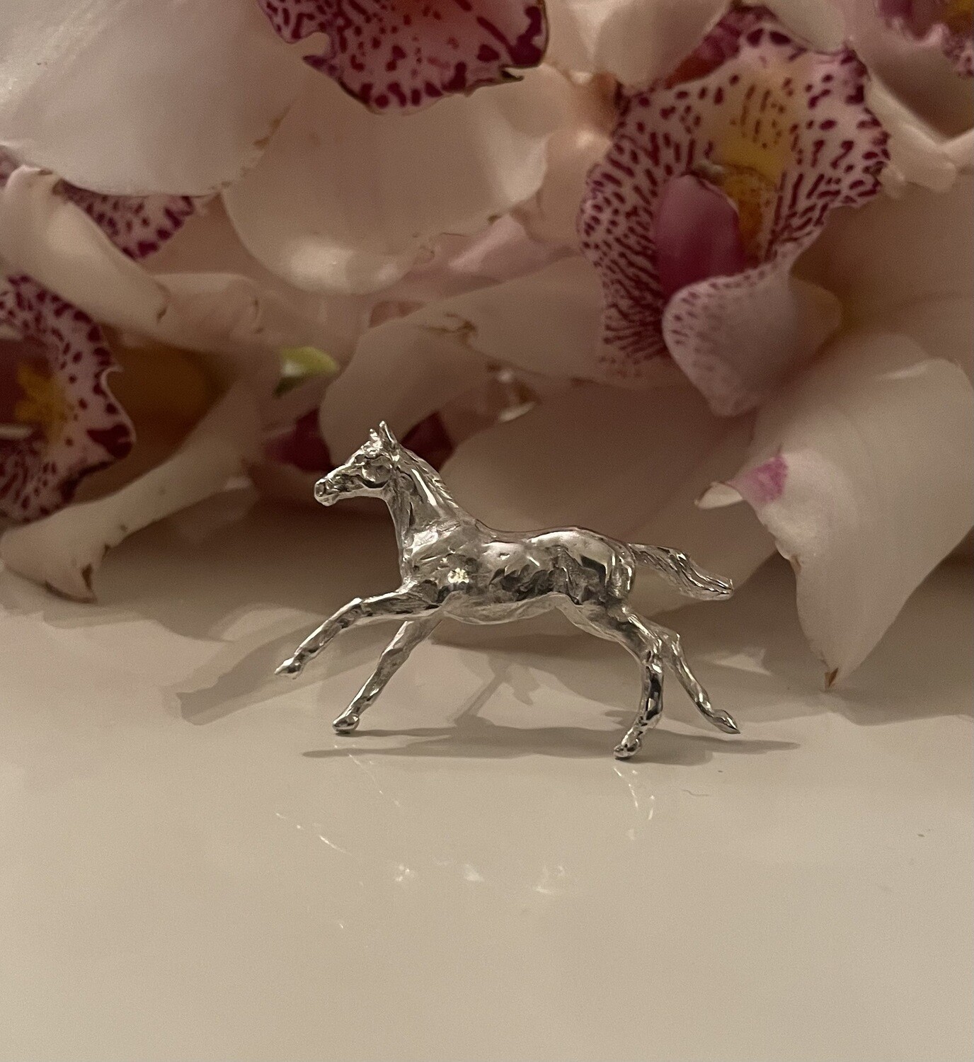 Yearling brooch - silver