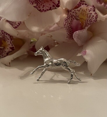 Yearling brooch - silver