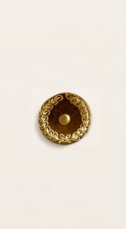 Golf tee marker - gold