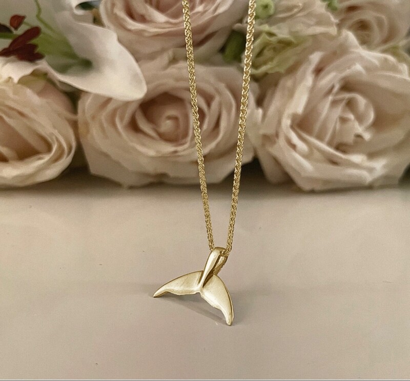 Tail necklace - gold