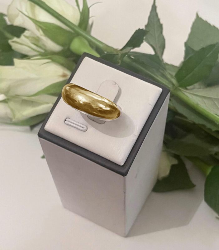 Dome ring - gold