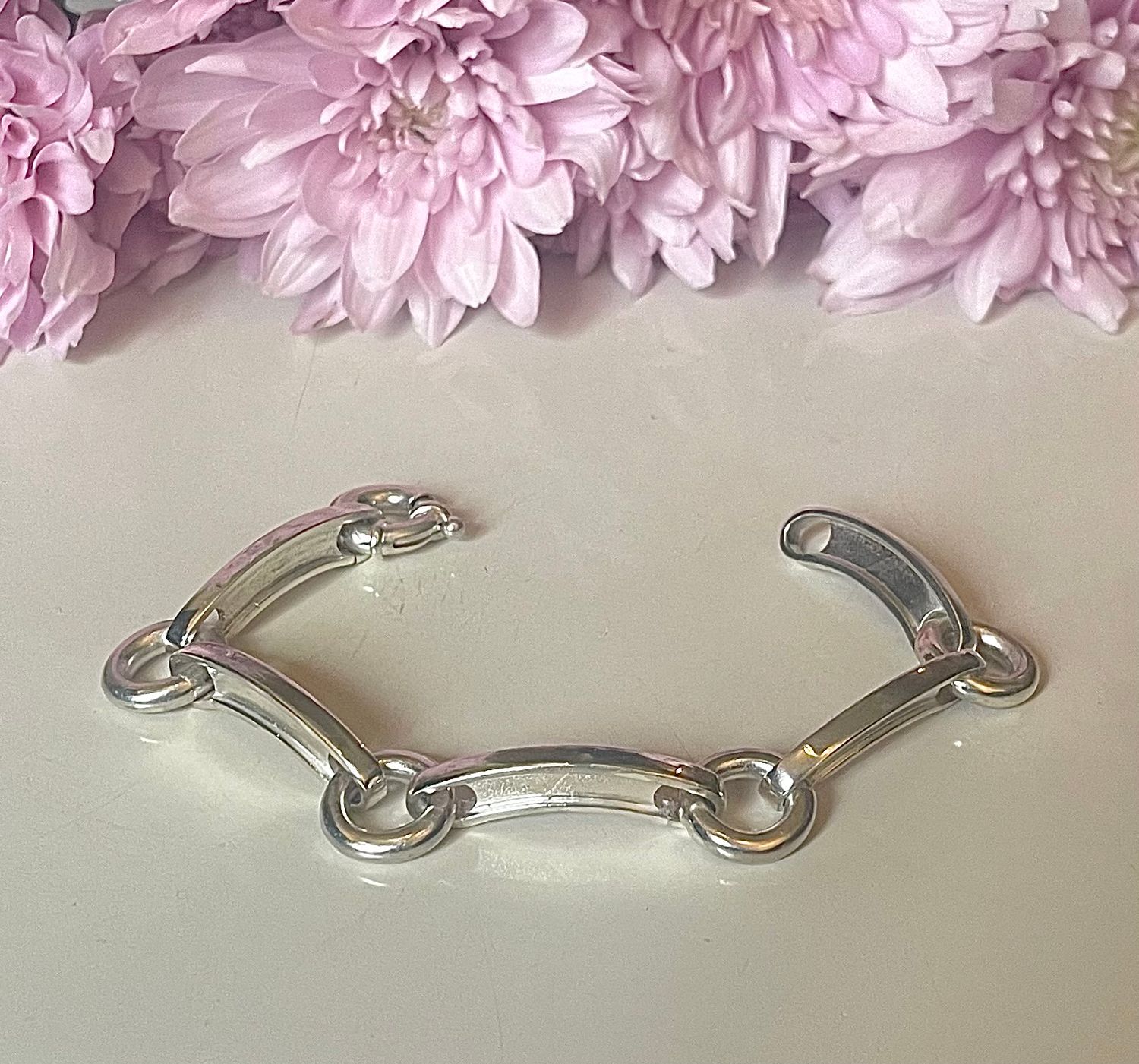 Bolt bracelet - silver