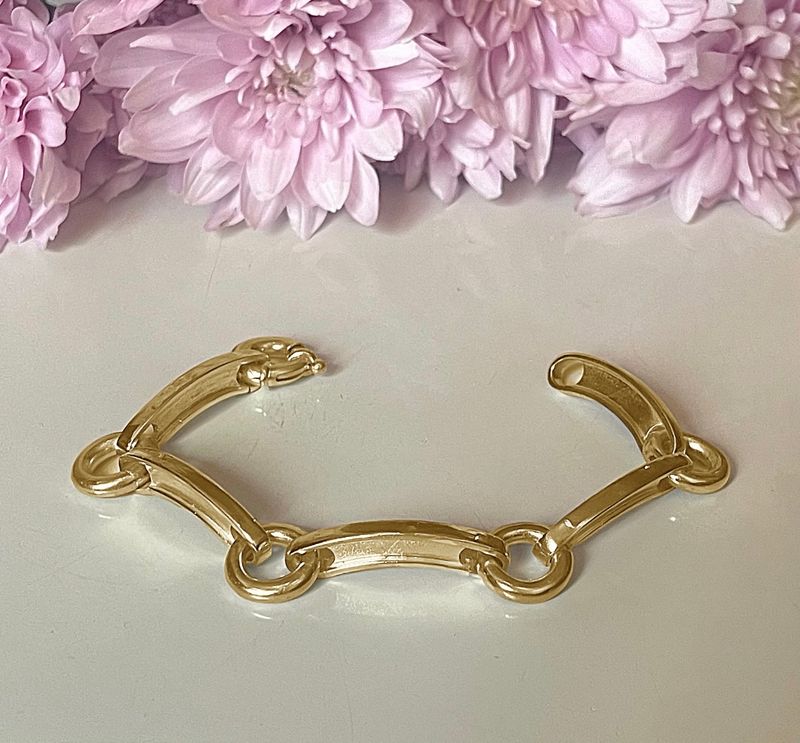 Bolt bracelet - gold
