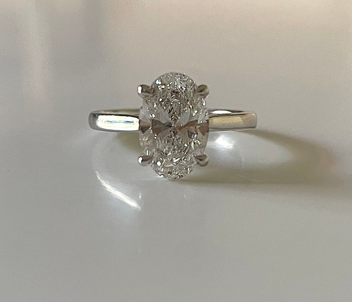 The star of the heart engagement ring