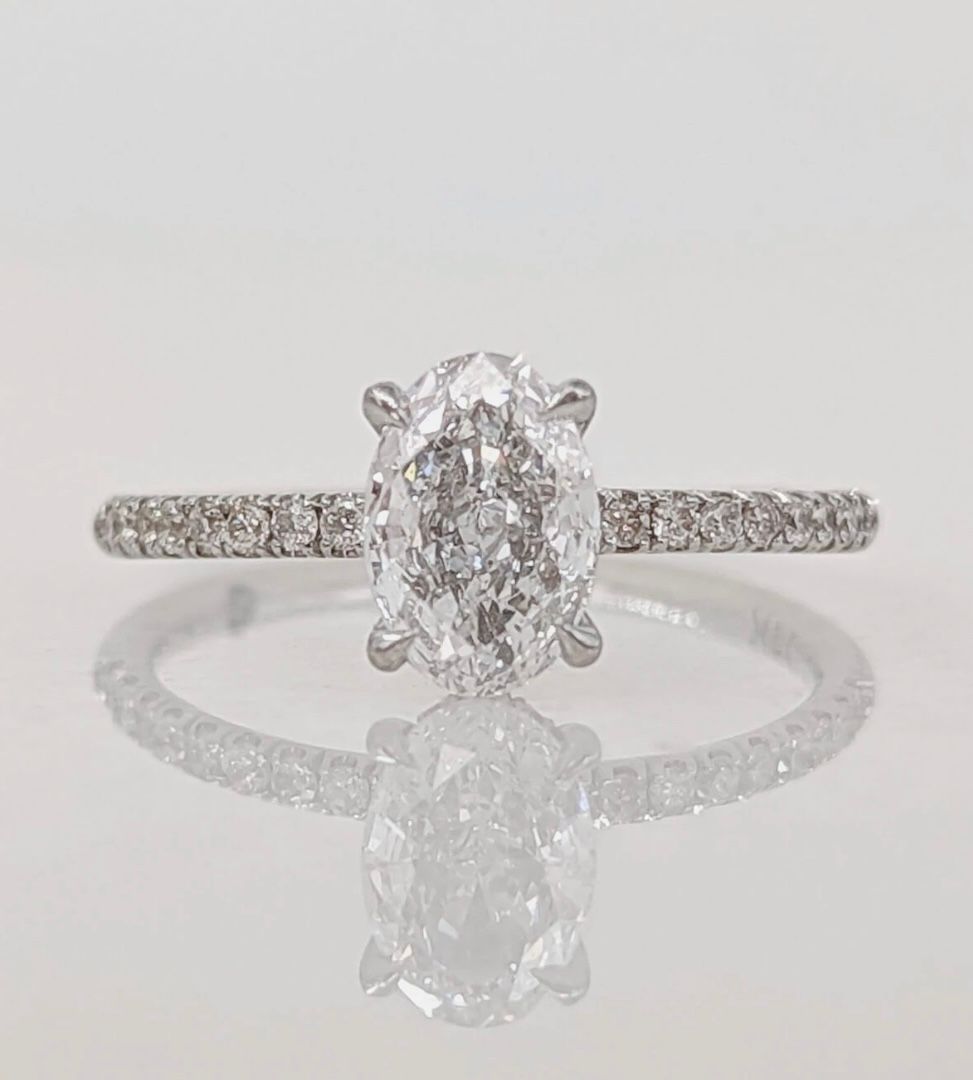 The star of forever engagement ring